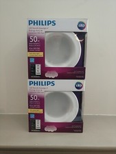 2 Philips 50w/8.5 LED Retrofit Downlight 4" Recessed Can Lights