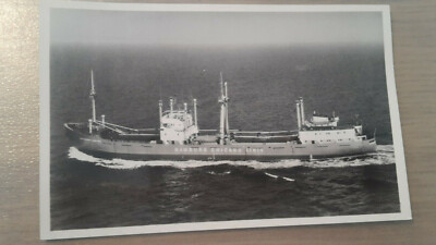 Postkarte Frachtschiff ES Alexandra Sartori Hamburg Chicago Linie ungel_1