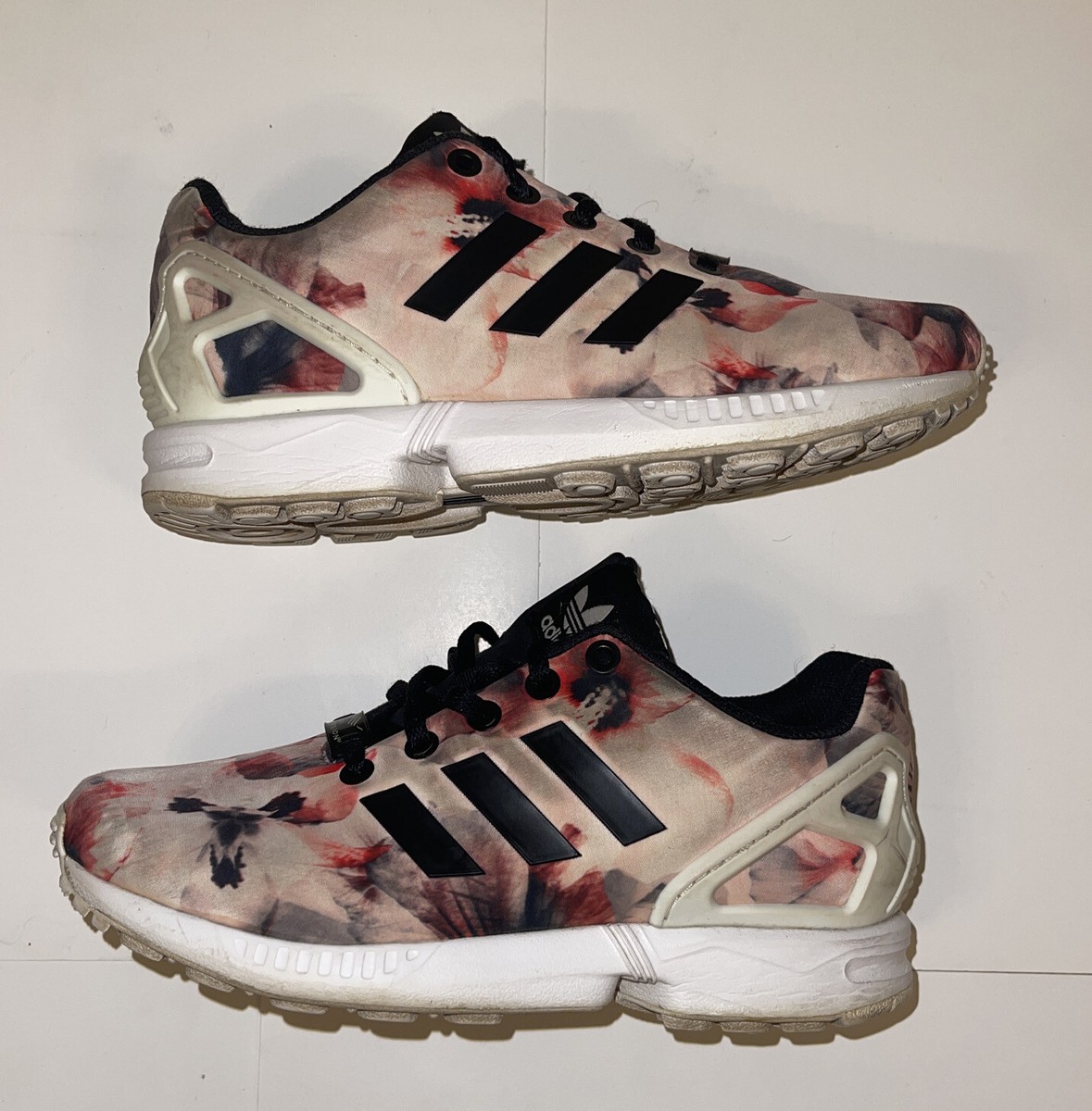 アディダススパイク Adidas ZX Flux Torsion B25643 Taille 4 ans / Taille 4 Homme Floral
