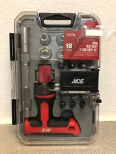 Mini Ratchet T-Driver Set 18 pc