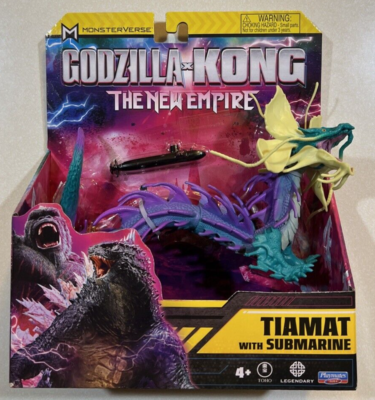 NEW 2024 Godzilla x kong The New Empire TIAMAT WITH SUBMARINE