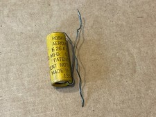 NOS Vintage 1951 Aerovox Paper Capacitor 50 uf 50v Axial Tube Amp Cap