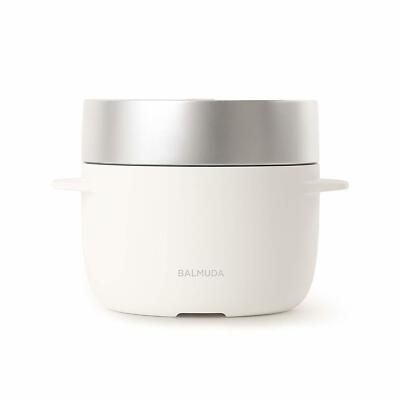 Barmuda 3-cooked electric rice cooker BALMUDA The Gohan K03A-WH  white