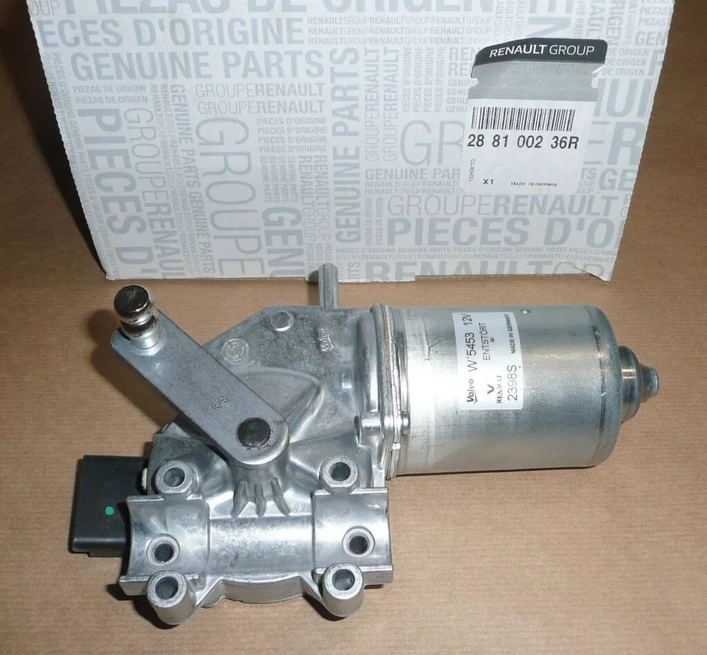 Moteur essuie-glace avant Renault Master III balayage fluide et silencieux 12V