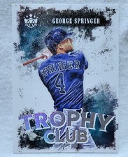 2018 Panini Diamond Kings Trophy Club #TC1 George Springer Houston Astros