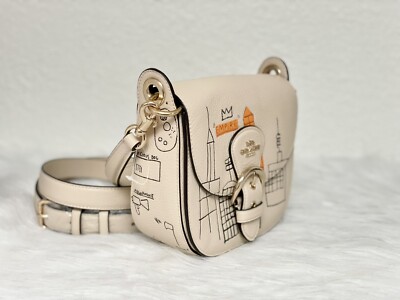 NWT Coach X Jean-Michel Basquiat Kleo Shoulder Bag 17 limited