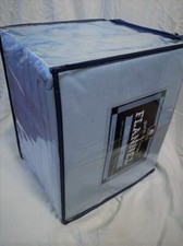 Warm  Cozy Flannel King Sheet Set Blue