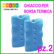 Mattonelle tavolette di ghiaccio per frigo borsa termica 2 pezzi Gio Style
