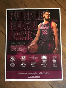 timberwolves purple reign