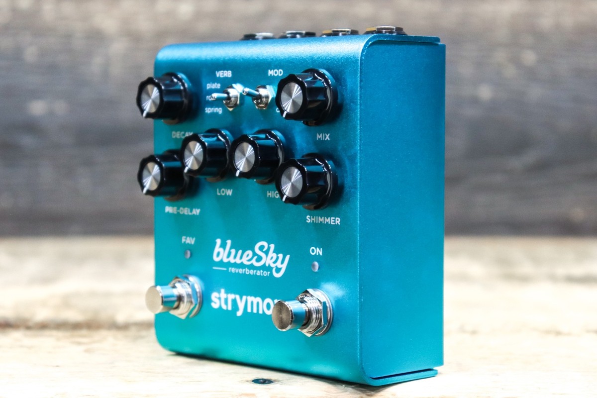 Strymon BlueSky V2 Reverberator Analog JFET Circuit 3-Reverb Types