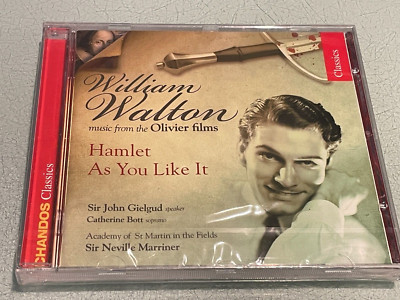 Walton - Music From The Olivier Films - Hamlet/As You Like It - CD  NEW & SEALED