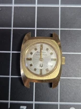 accutron ladies watch bulova 10k rpg gold plated 2210 210 repair vtg tuning fork