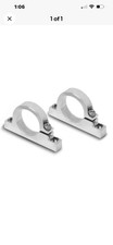 Holley 162-573s Polished Mounting Bracket For Hp Billet Fuel Filters