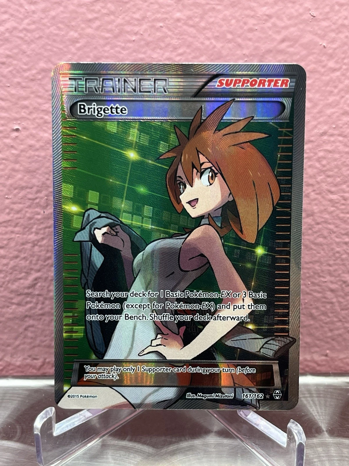 Brigette (Full Art) 161/162 Breakthrough Holo