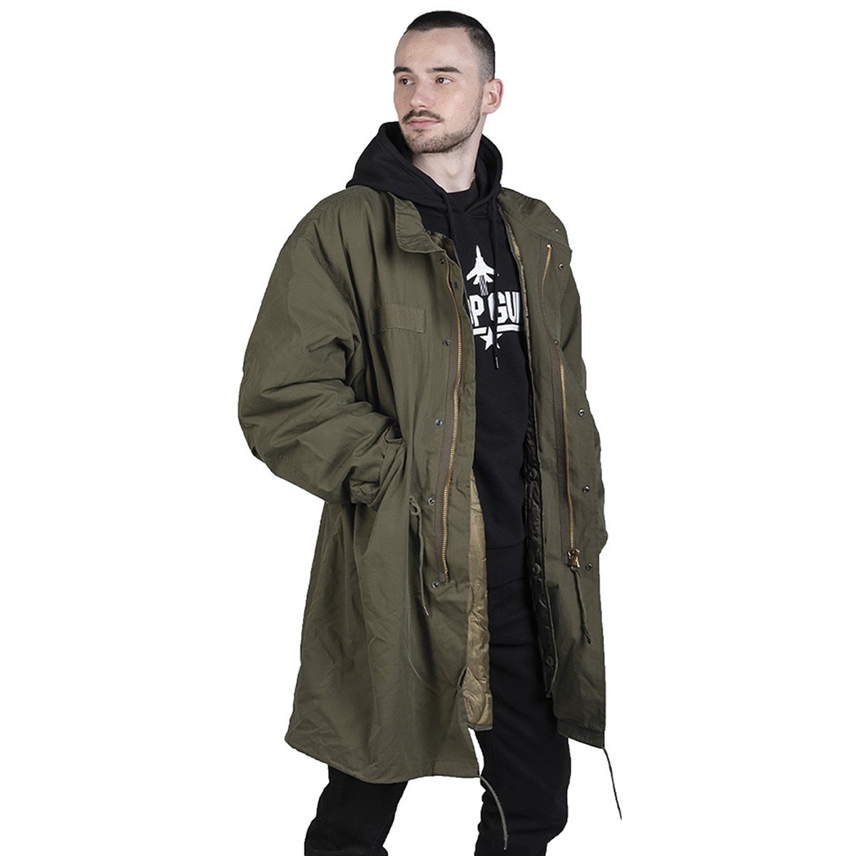 US Army M65 Shell Parka Con Forro XS-XL Fishtail Ejército Militar de Campo Liner