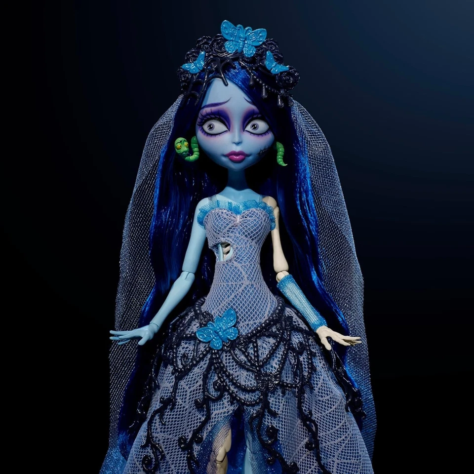 DEFECTUOSO Monster High Tim Burtons Cadáver Novia Skullector Moda Muñeca G3D Foto 2 de 4