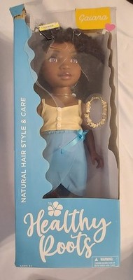 Healthy Roots Doll - Gaiana 18 In. Naturally Curly Hair ! Best Toy of 2020