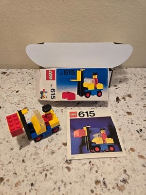 Legoland 1975 Fork Lift With Driver Canada Set 615-Used