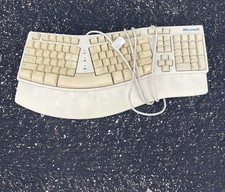 Microsoft Natural Ergonomic Keyboard 90's Microsoft Excellent Vintage Works