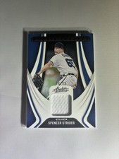 2022 Panini Absolute Spencer Strider Rookie Threads Retail Red /99 No. RT-SS