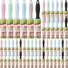 48 Pcs Mini Lint Roller for Travel Size, Pet Hair Remover