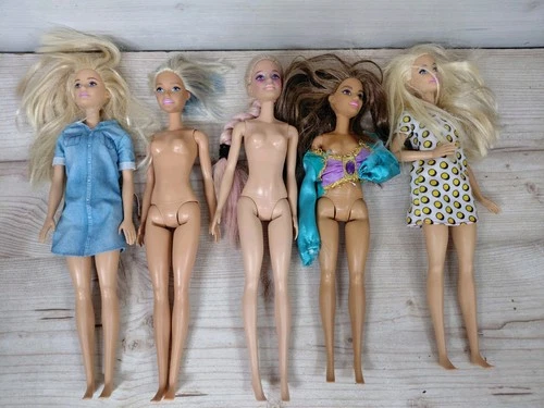 Vintage Barbie Doll Bundle Mixed Dolls X 5 Mattel Hasbro 2015 / 2016
