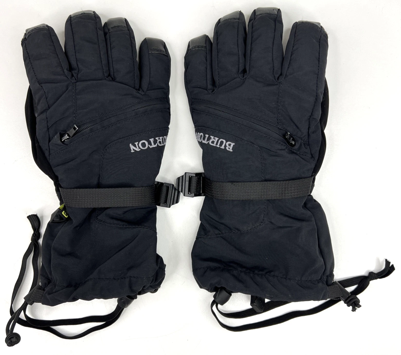 Burton Youth Vent Dry Ride Gloves Large Black Ski Snowboard Winter