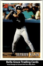 1993 Bowman Brandon Wilson #7 Chicago White Sox MLB Baseball