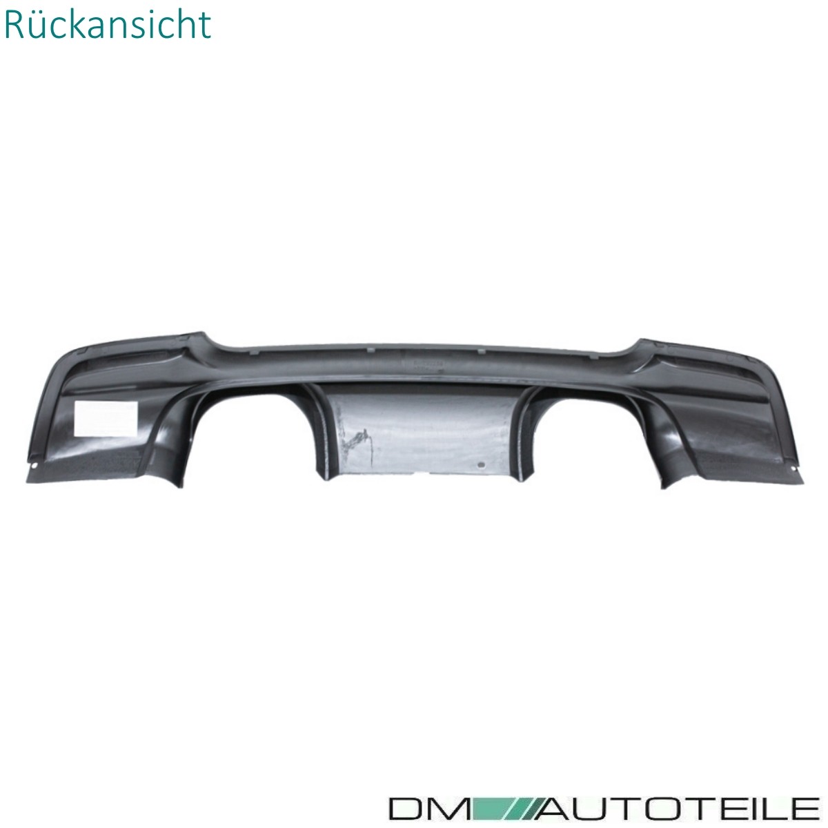 Heck Diffusor Sport-Performance Schwarz Glanz Passt Für 3er BMW