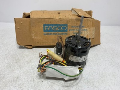 Fasco 9721 Refrigeration Motor 1/12 HP 115/208-230V 1350/1550 RPM