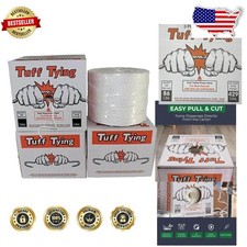 Heavy Duty Tying Twine 2800ft White Polypropylene UV Moisture Chemical Proof