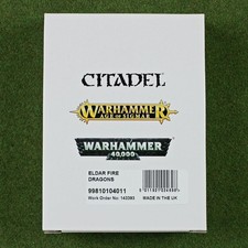 Warhammer 40K Eldar Fire Dragons Finecast Games Workshop Citadel Dragon Exarch