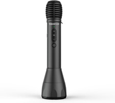Bluetooth Wireless Karaoke Microphone Speaker Voice Amplifier 2 In 1 USB C