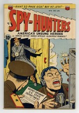 Spy-Hunters #9 VG 4.0 1951