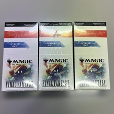 MTG Magic The Gathering FINAL FANTASY Basic Booster 3 Box Set FamilyMart Limited