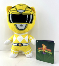 2025 Toy Factory Mighty Morphin Power Rangers Yellow 7" Plush Hasbro Toy Factory