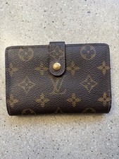 LOUIS VUITTON French Purse Wallet Vintage Kiss Lock Monogram 1998 Authentic