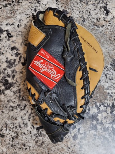 Guanto da baseball Rawlings RCM33TB Lancio sinistro LHT in pelle Catcher's - Foto 5 di 6