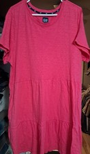 Womens Comfortable Dark Pink GAP Dress XXL Dark Pink
