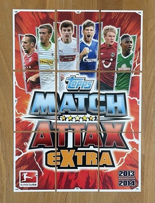 Topps Match Attax Extra Bundesliga 2013/2014 - 9 Karten Puzzle