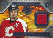 2000-01 Titanium Game Gear #70 Jeff Shantz Jersey - HKY