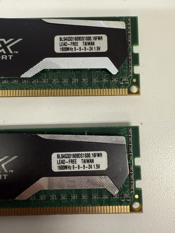 ✅ Ballistix Sport 16GB (4GBx4) ✅ DDR3 1600 (PC3-12800) Desktop BLS4G3D1609DS1S00 - Image 4 of 4