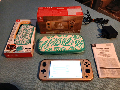 Nintendo Switch Lite Zelda Hyrule Edition