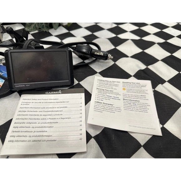 Garmin nüvi 255WT GPS Navigator System -  car map travel Tested & Complete - Image 2 of 4