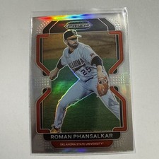 2022 Panini Prizm Draft Picks #PDP208 Roman Phansalkar Silver