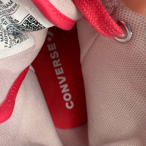 Converse Chuck Taylor All Star Womens 6.5 High Barely Rose Pink Platform Shoes - Picture 9 of 12