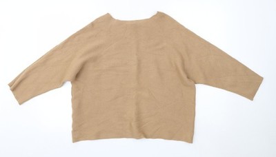 Muskatbrauner Damenpullover UK-Größe 14
