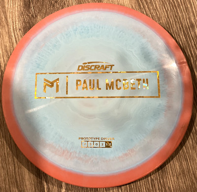  Discraft Proto ESP Athena Driver Paul McBeth, 174g Spiderman Swirls/Gold