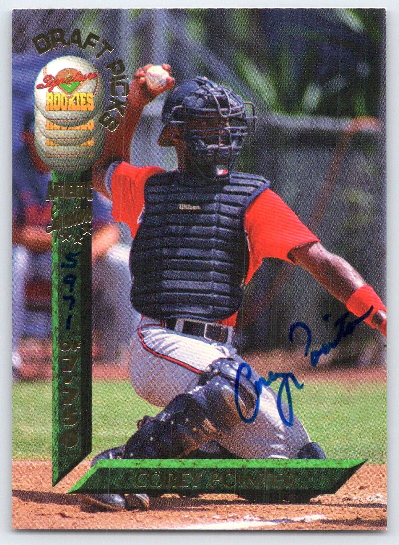1994 Signature Rookies Draft Picks #41 Corey Pointer Atlanta Braves