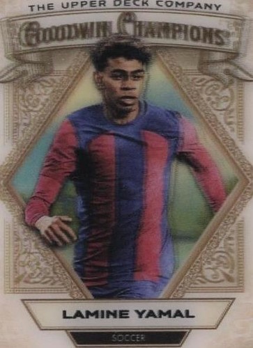 2025 Upper Deck Goodwin Champions Lamine Yamal Glossy Black #98 | eBay